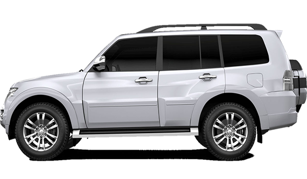 Mitsubishi Montero real car rental Dubai
